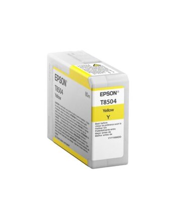 Epson T8504 Yellow Ink Blækpatron Gul