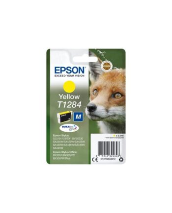 Epson T1284 Yellow Ink Blækpatron Gul