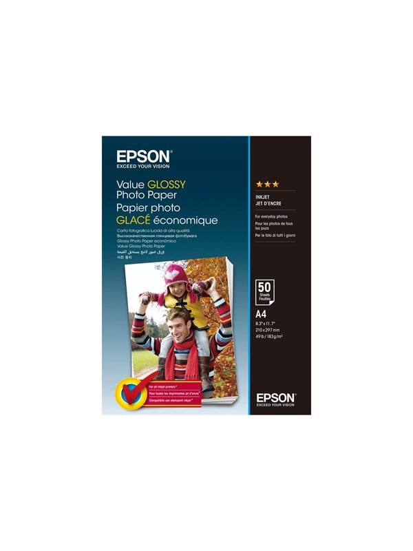 Epson Value Glossy A4 210 297 Mm