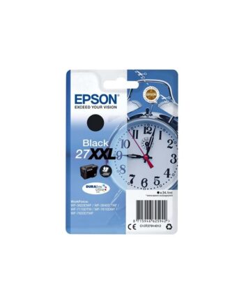 Epson 27x    C13t2791 Black Ink Blækpatron Sort