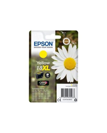 Epson 18  Yellow Ink Blækpatron Gul
