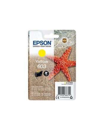 Epson 603 Yellow Original Ink Cartridge Blækpatron Gul