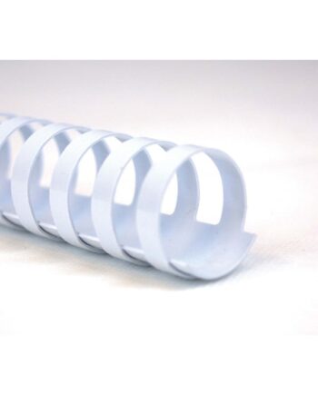 Gbc Combbind Indbindingsryg Combs 19mm A4 21r Hvid Plastic Binding Comb