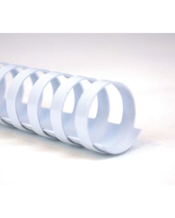 Gbc Combbind Indbindingsryg Combs 16mm A4 21r Sort Hvid Plastic Binding Comb