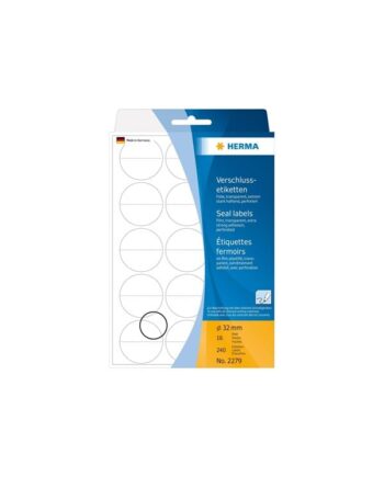 Herma Security Sealing Labels 240 Label    32 Mm Round
