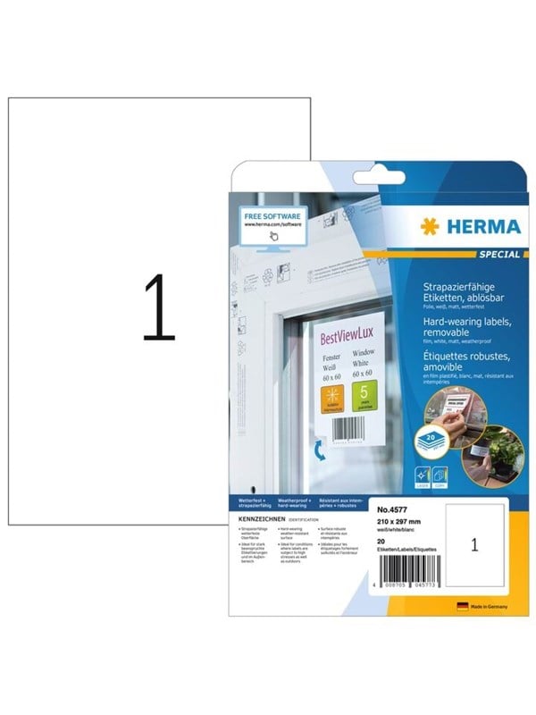 Herma Special A4 210 297 Mm