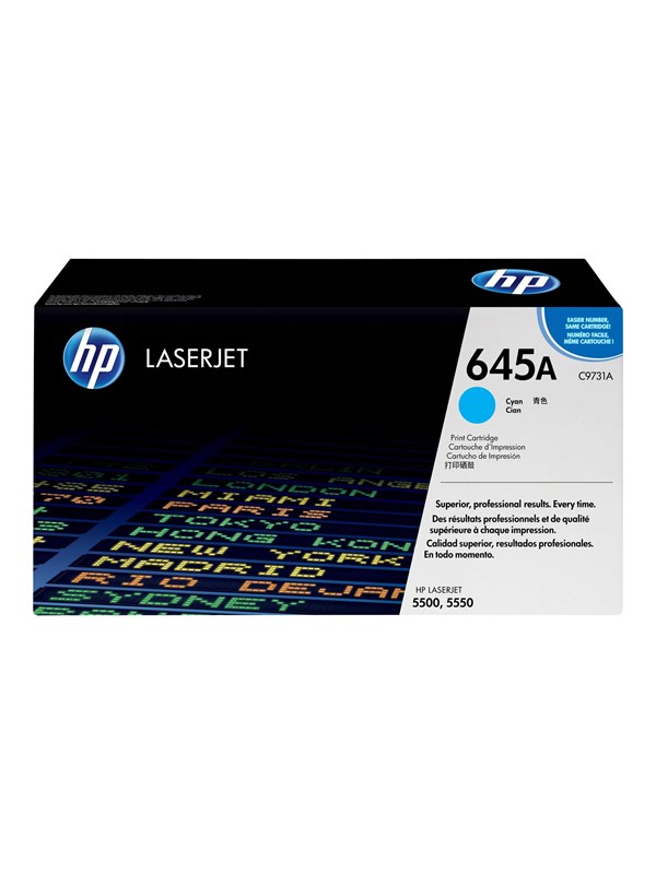 Hp 645a C9731a Cyan Toner Lasertoner Cyan