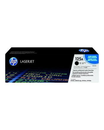 Hp 125a   Cb540a Black Toner Lasertoner Sort