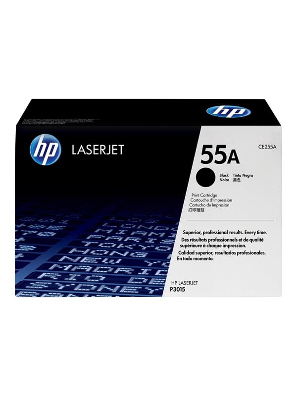 Hp 55a Ce255a Black Laser Toner Lasertoner Sort