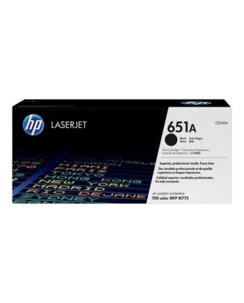 Hp 651a   Ce340a Black Toner Lasertoner Sort