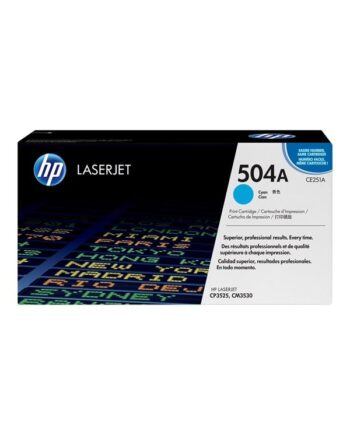Hp 504a   Ce251a Cyan Toner Lasertoner Cyan