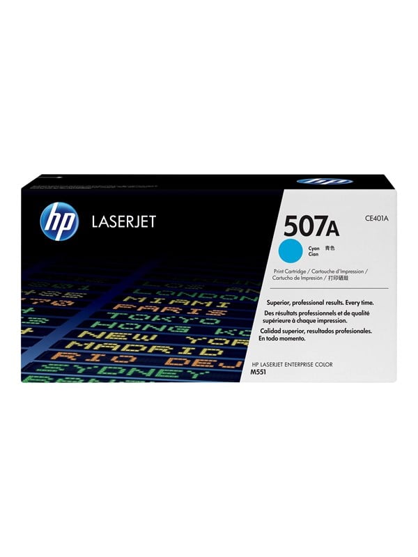 Hp 507a Ce401a Cyan Toner Lasertoner Cyan