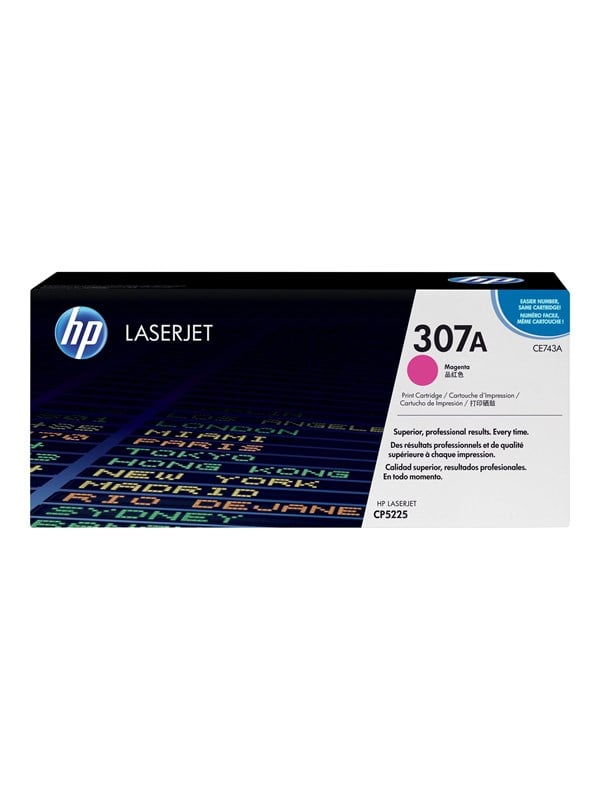Hp 307a Ce743a Magenta Toner Lasertoner Magenta