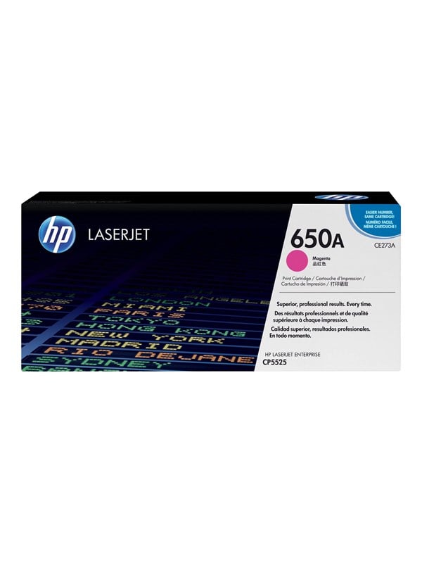 Hp 650a Ce273a Magenta Toner Lasertoner Magenta