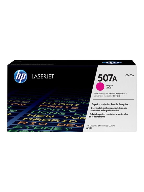 Hp 507a Ce403a Magenta Toner Lasertoner Magenta