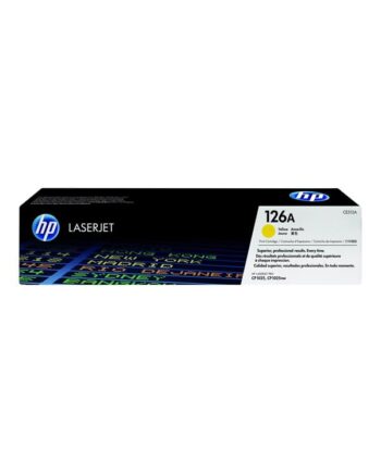 Hp 126a   Ce312a Yellow Toner Lasertoner Gul