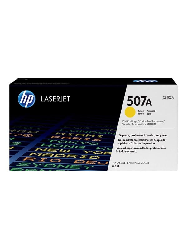 Hp 507a Ce402a Yellow Toner Lasertoner Gul