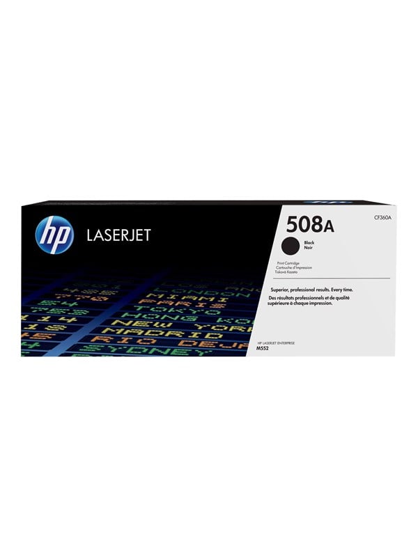 Hp 508a Cf360a Black Toner Lasertoner Sort