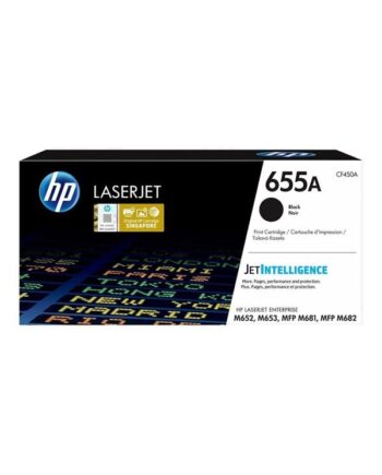 Hp 655a   Cf450a Black Toner Lasertoner Sort
