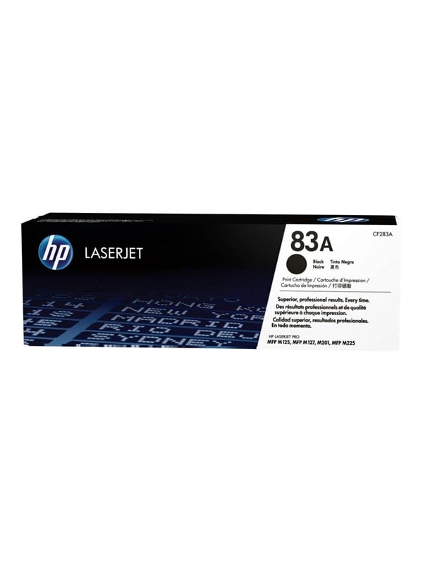 Hp 83a Cf283a Black Toner Lasertoner Sort