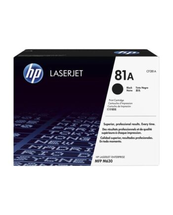 Hp 81a   Cf281a Black Toner Lasertoner Sort