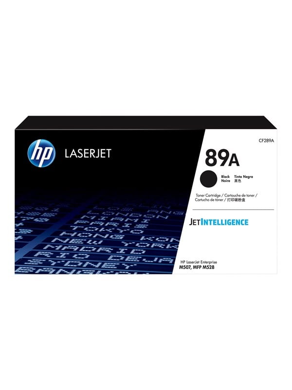 Hp 89a Cf289a Black Toner Lasertoner Sort