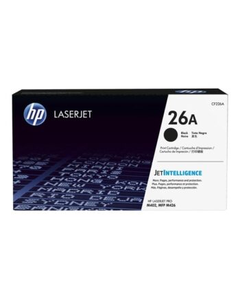 Hp 26a   Cf226a Black Toner Lasertoner Sort