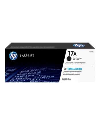Hp 17a   Cf217a Black Toner Lasertoner Sort