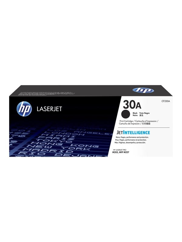 Hp 30a Cf230a Black Toner Lasertoner Sort