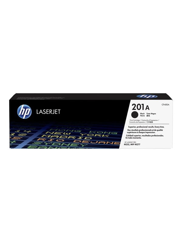 Hp 201a Cf400a Black Toner Lasertoner Sort