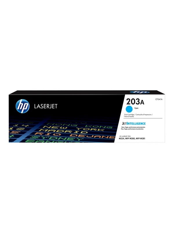 Hp 203a Cf541a Cyan Toner Lasertoner Cyan