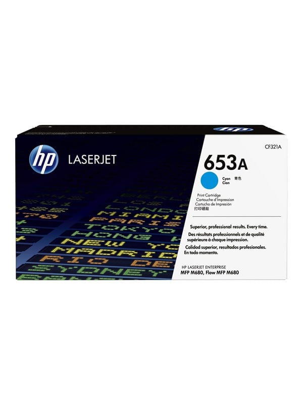 Hp 653a Cf321a Cyan Toner Lasertoner Cyan