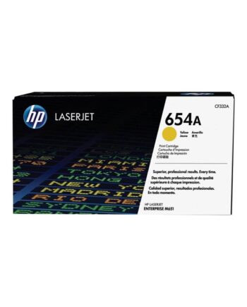 Hp 654a   Cf332a Lasertoner Gul