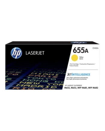 Hp 655a   Cf452a Yellow Toner Lasertoner Gul