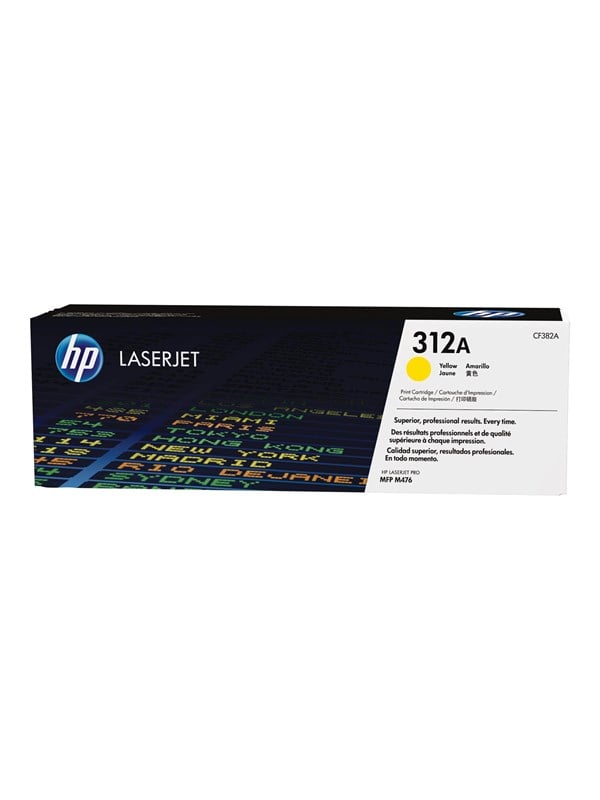 Hp 312a Cf382a Yellow Toner Lasertoner Gul