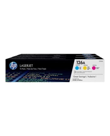 Hp 126a   Cf341a  -pack Toner  Yellow Magenta Cyan  Lasertoner Cyan