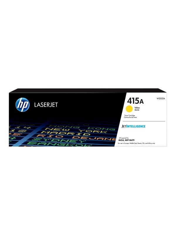 Hp 415a W2032a Yellow Toner Lasertoner Gul