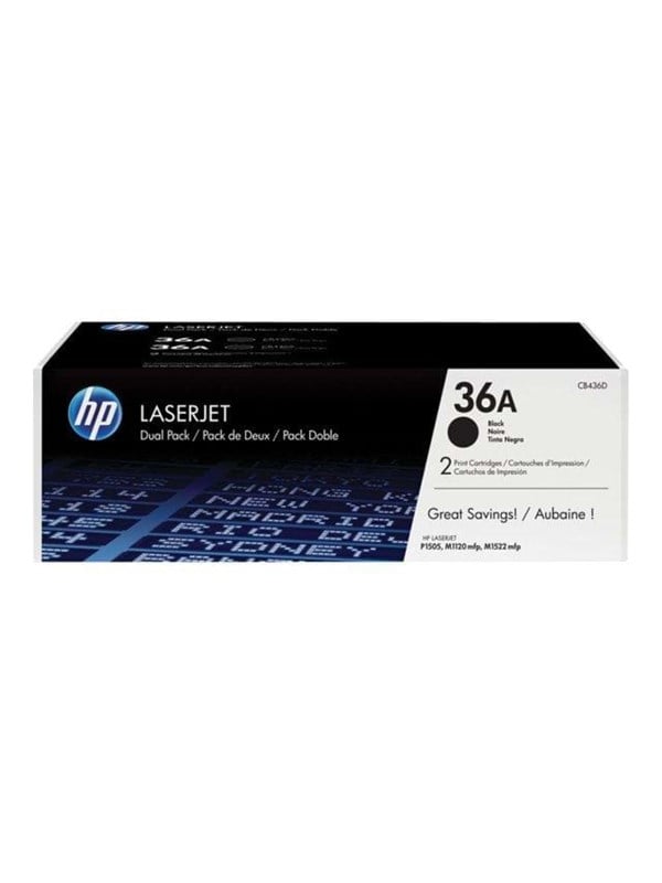 Hp 36ad Cb436ad Black Laser Toner Lasertoner Sort