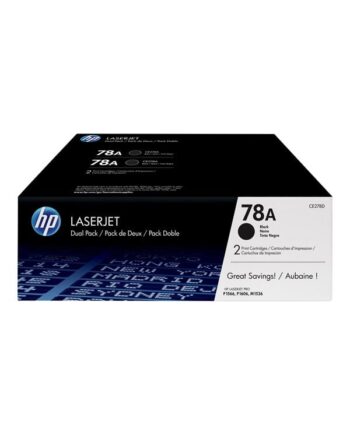 Hp 78ad   Ce278ad  -pack Black Toner Lasertoner Sort