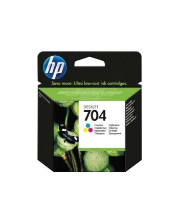 Hp 704 Blækpatron Ffarvestofbaseret Cyan  Farvestofbaseret Gul