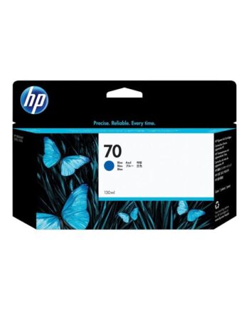Hp 70 Blue Ink Blækpatron Cyan