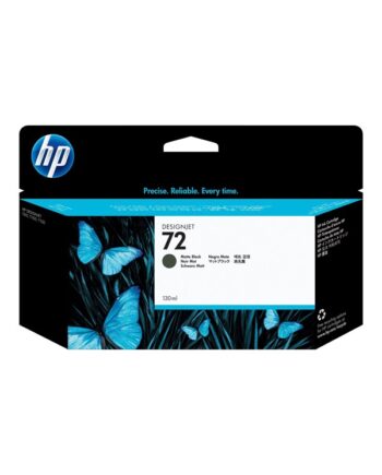 Hp 72   C9403a Black Ink Blækpatron Mat Sort