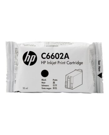 Hp C6602a Black Ink Blækpatron Sort