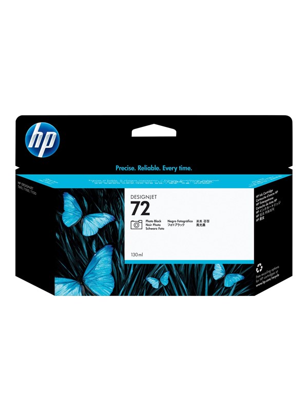 Hp 72 C9370a Photo Black Ink Blækpatron Foto Sort