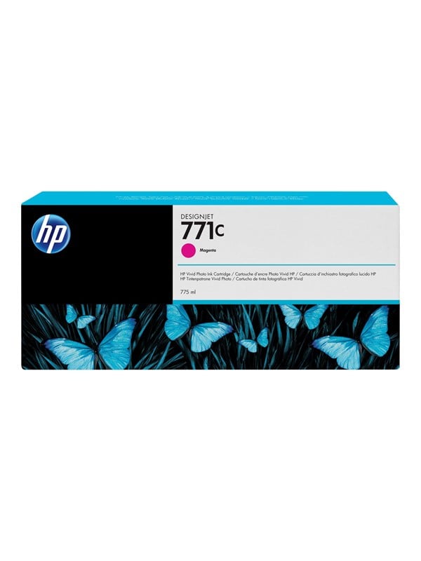 Hp 771c B6y09a Magenta Ink Blækpatron Magenta
