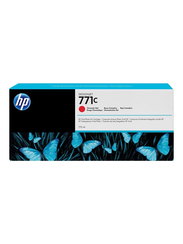 Hp 771c Blækpatron Kromatisk Rød