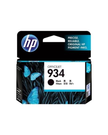 Hp 934   C2p19ae Black Ink Blækpatron Sort