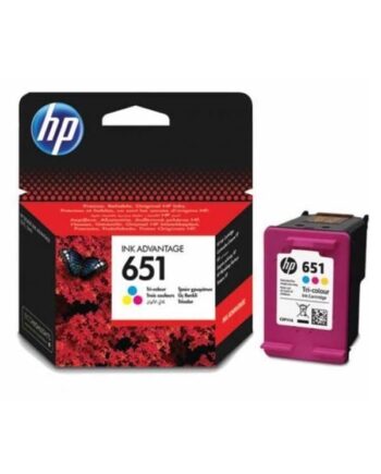 Hp 651   C2p11ae  Cyan Magenta Yellow  Ink Blækpatron Dye-based Tricolor
