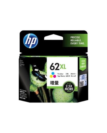 Hp 62    C2p07ae Tri-color Ink  Cyan Magenta Yellow  Blækpatron Dye-based Tricolor