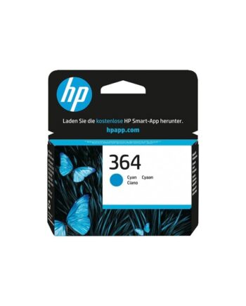 Hp 364   Cb318ee Cyan Ink Blækpatron Cyan